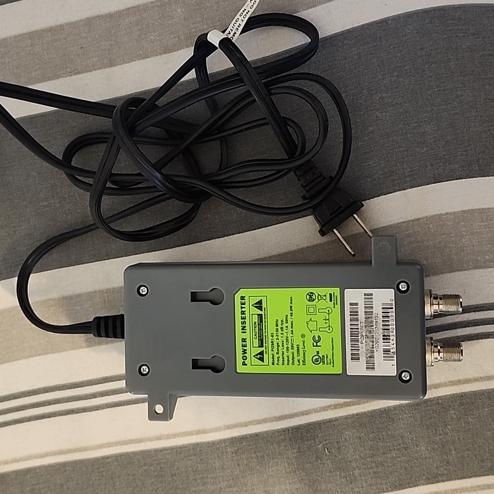 DIRECTV 29 Volt Power Inserter For SWM8 or SWM16 Multi-Switch - Picture 3 of 3